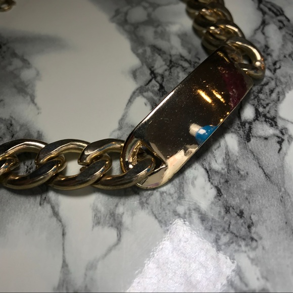 Chunky Gold Chain Necklace - Picture 6 of 8